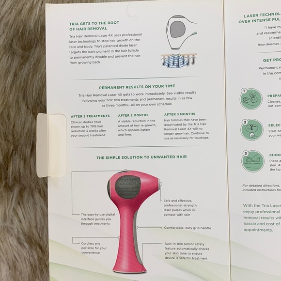 ❌Sold❌ Tria Hair Removal Laser 4X, Peony - Picture 10 of 16